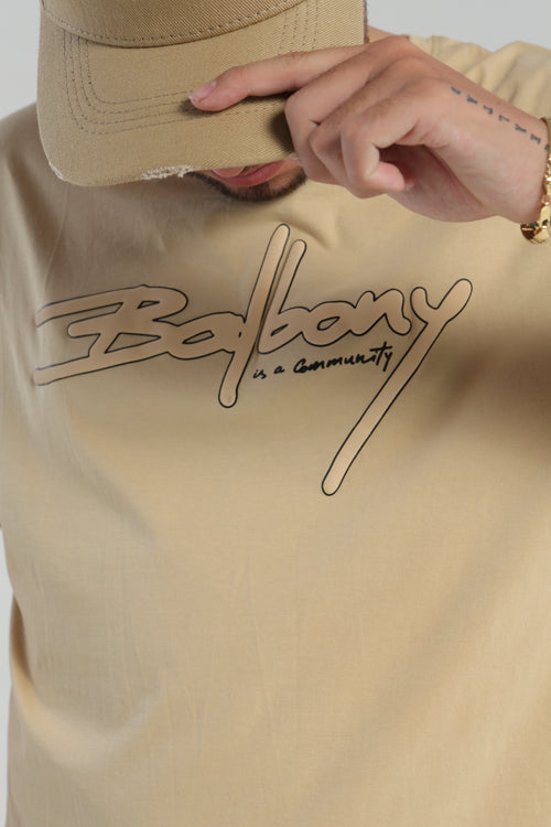 Camiseta Café Claro Balbony