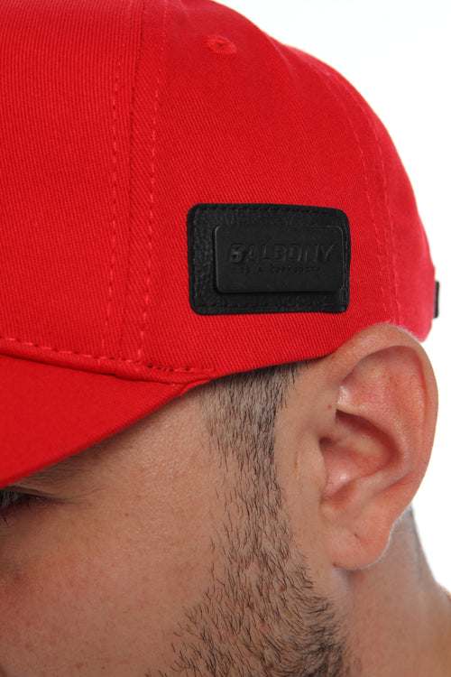 Gorra Balbony Bull Dog'n Chain Roja