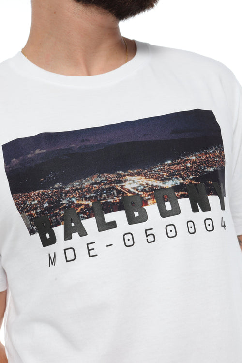 Camiseta Balbony Medellín Blanca - Balbony Colombia