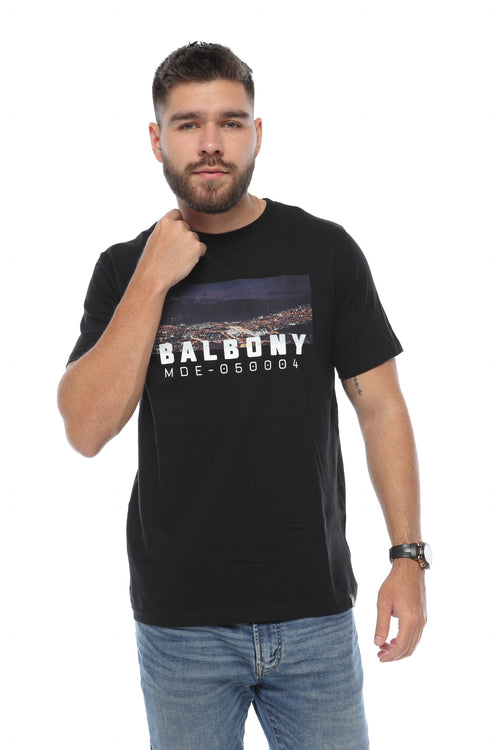 Camiseta Balbony Medellín Negra - Balbony Colombia