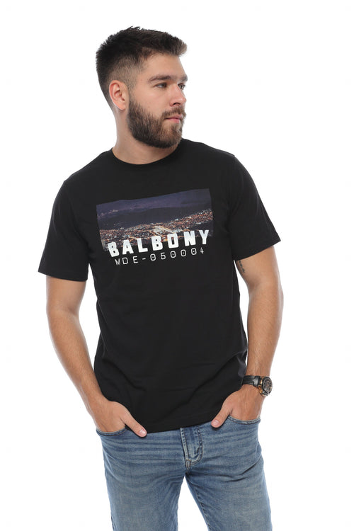 Camiseta Balbony Medellín Negra - Balbony Colombia